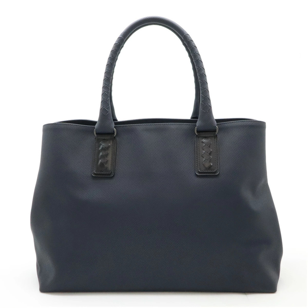 BOTTEGA VENETA Marco Polo Tote Bag Shoulder Dark Navy Blue Black